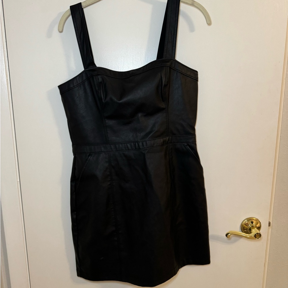 Abercrombie leather dress
